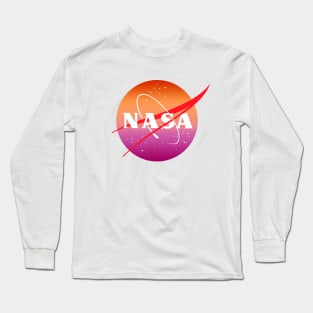 Subtle Lesbian NASA Long Sleeve T-Shirt